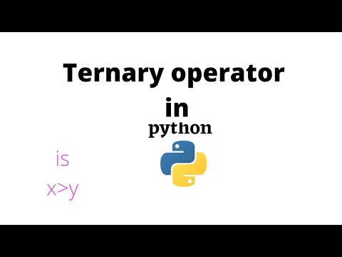 Ternary operator in python  #python