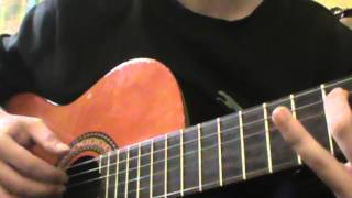 Video thumbnail of "Pig - This Town Needs Guns (acoustic guitar cover)"