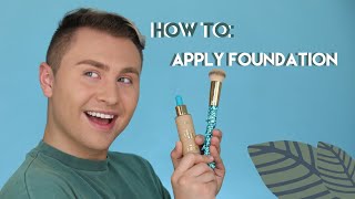 HOW TO APPLY LIQUID FOUNDATION | tarte tutorials screenshot 4