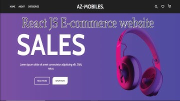 E Commerce Website with React 18, Strapi, Stripe Complete E Commerce Project