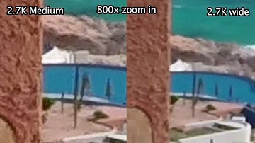 GoPro 3+ Black 2.7k FOV Wide vs Medium Sharpness Comparison - GoPro Tip #292 | MicBergsma