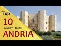 Andria top 10 tourist places  andria tourism  italy
