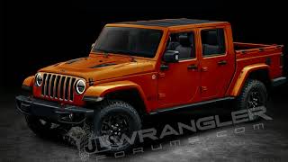 Will The Jeep Wrangler Pickup Look Like This !!!