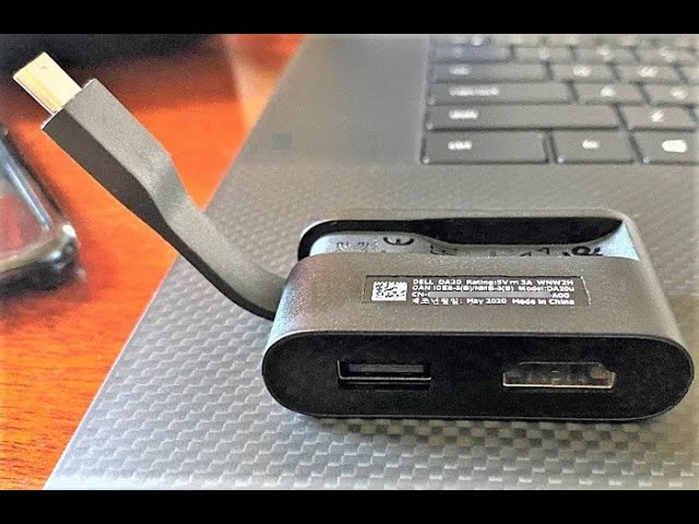 Adaptateur multiport 7-en-1 USB-C Dell - DA310