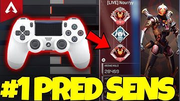 [Console] Top 1 Apex Predator Nourryy Full Settings S25 [APEX LEGENDS]