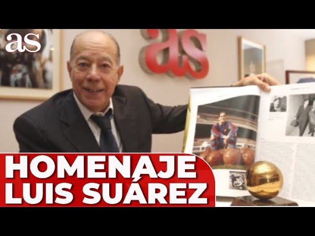 Luis Suárez, vencedor da Bola de Ouro em 1960, morre aos 88 anos