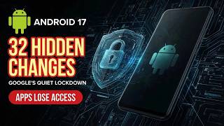 Android 17! Full List, What Changes on  Phones.The Quiet Lockdown Inside Android 17