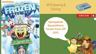 Spongebob SquarePants Spongebob's Frozen Face-Off 2012 VHS Opening & Closing