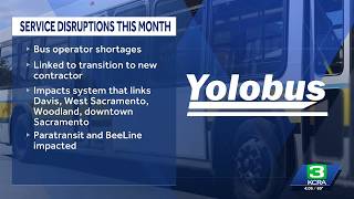 Yolobus warns of disruptions in July because of operator shortages during contractor transition