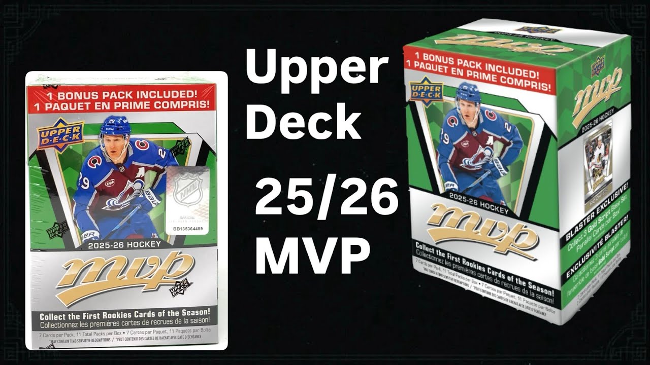 Upper Deck MVP 25/26 NHL Blaster Box