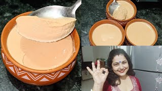 BENGALI AUTHENTIC MISHTI DOI RECIPE | ONLY 3 INGREDIENTS DESSERT RECIPE | EASY INDIAN DESSERT RECIPE