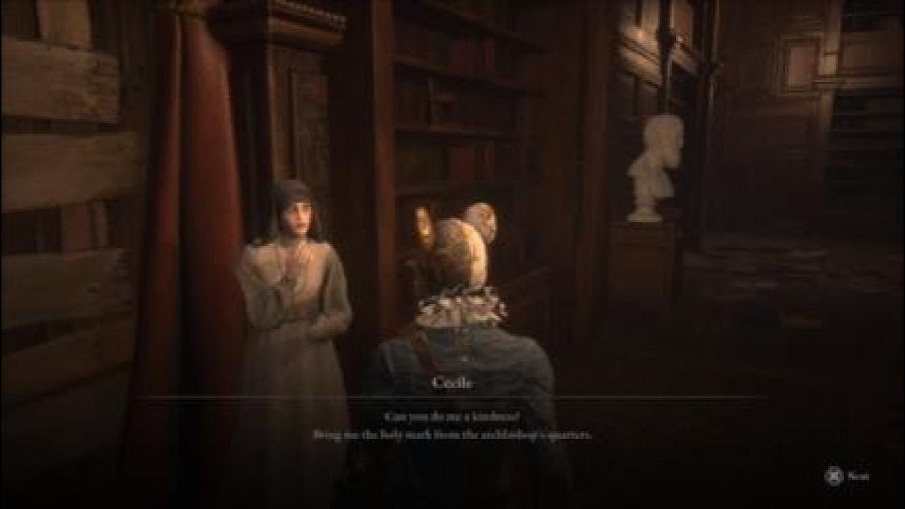 Lies Of P NPC Cecile Quest: Archbishop's Diary & Holy Mark, Strengthening Frame