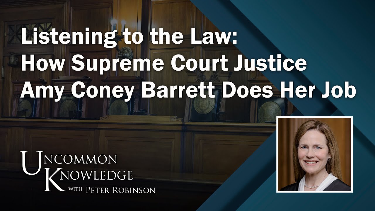 How Supreme Court Justice Amy Coney Barrett Does Her Job