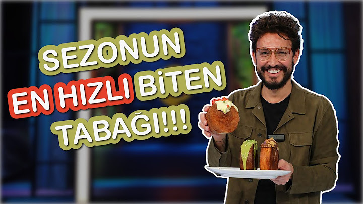 MASTERCHEF STÜDYOSUNU BİRBİRİNE KATAN TABAK | Royal Kruvasan