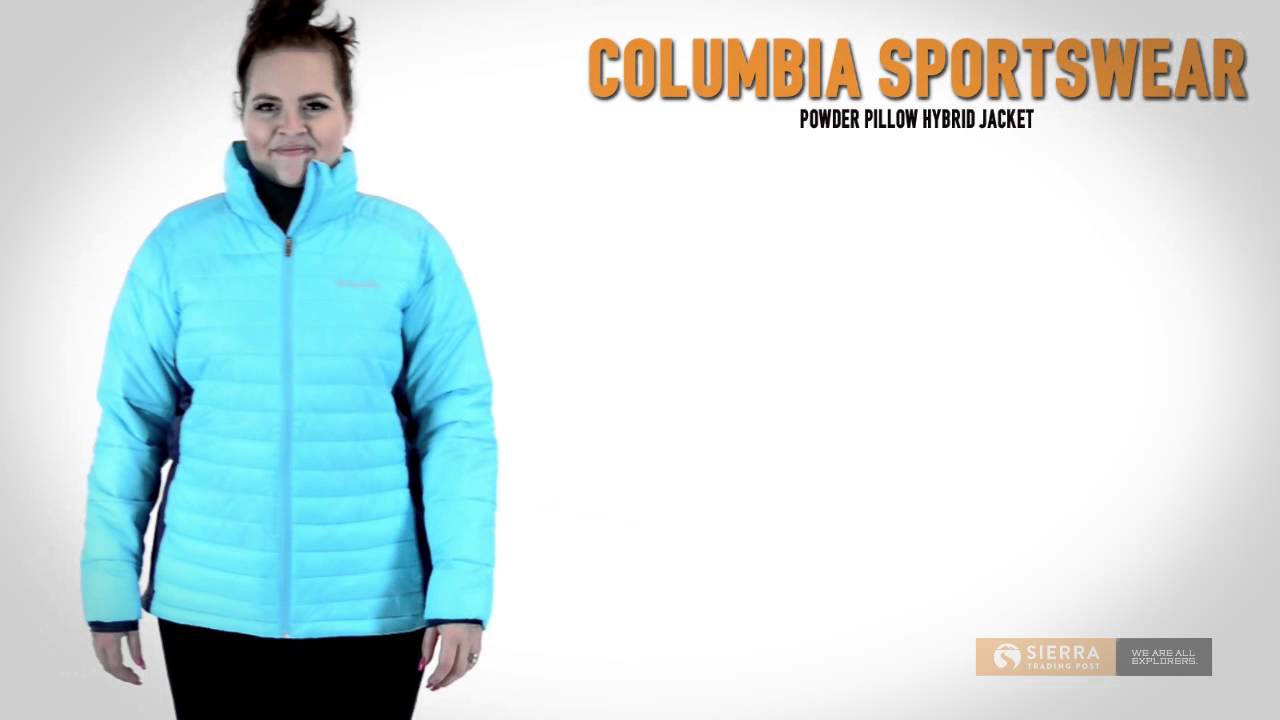 columbia women's powder pillow hybrid long jacket