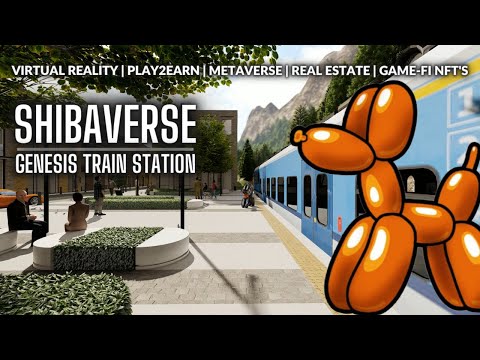 The Genesis Train Station - FriendShib Square - Shibaverse Metaverse