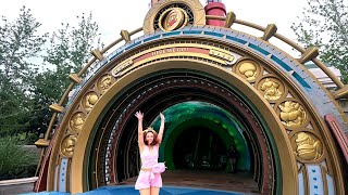 Every ride I was able to get on at Epic Universe during a thunderstorm