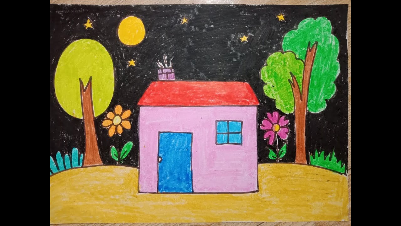 Top 10 cách vẽ ngôi nhà cho bé lớp 1 đẹp và sáng tạo nhất