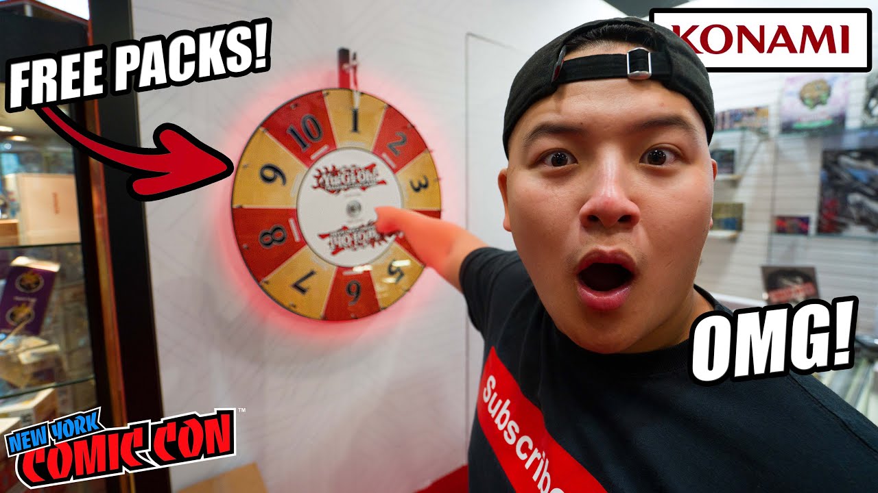 KONAMI MYSTERY SPIN WHEEL YUGIOH PACKS! THE ULTIMATE YUGIOH