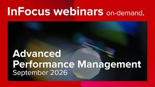 APM InFocus webinar (S26) - Examiner's report unlocked