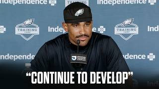 Jalen Hurts On the Team's Overall Growth