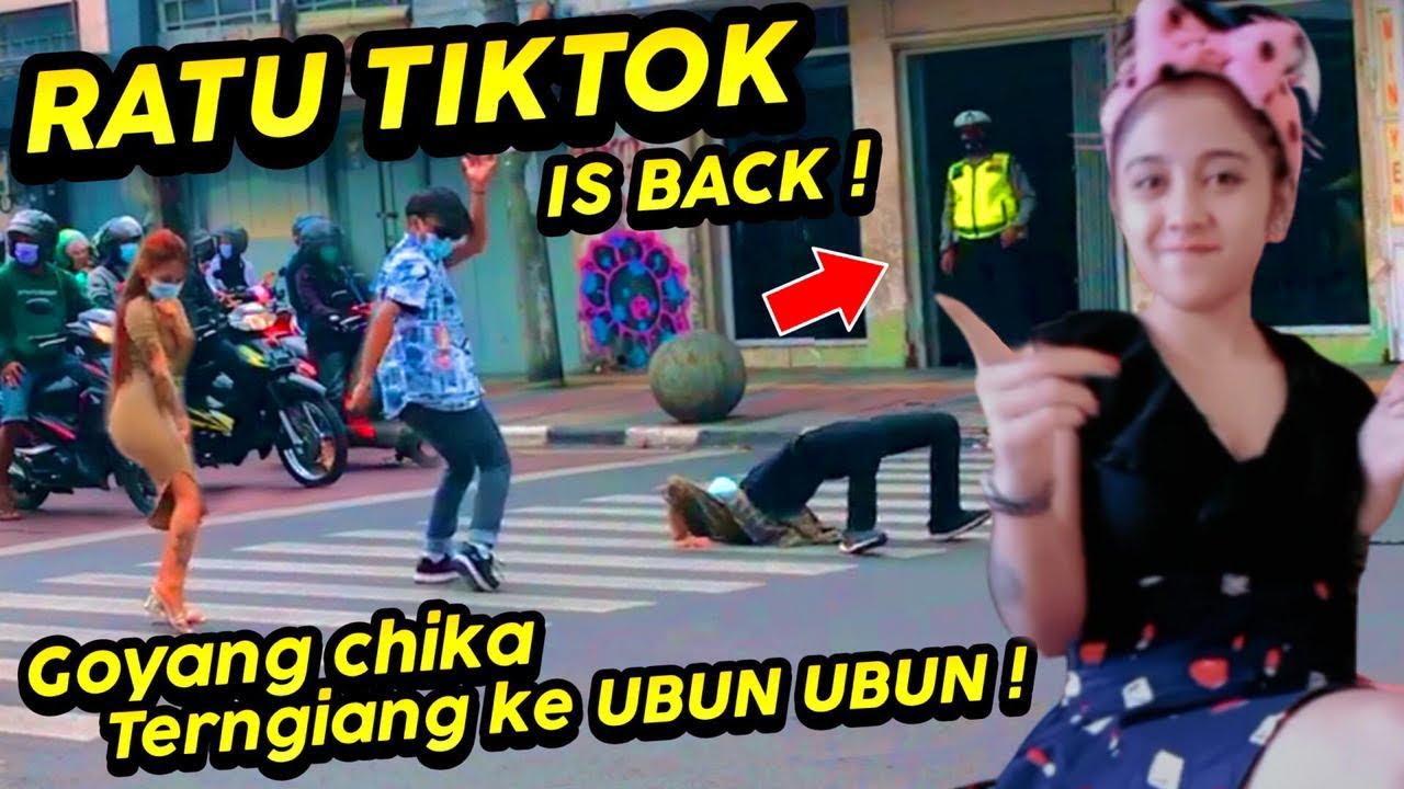 RATU TIKTOK IS BACK!!💕Joget tiktok viral terngiang ngiang DI LAMPU MERAH PART 1 | VIDEO VIRAL