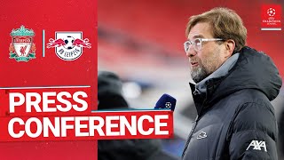 Liverpool’s Champions League press conference | RB Leipzig