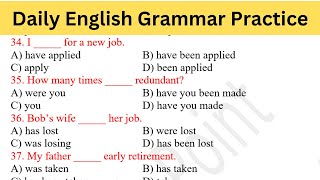 English Grammar मैराथन Exercise for ALL Exams