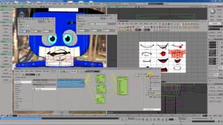 Softimage 2017 Mouth Setup ICE Rig