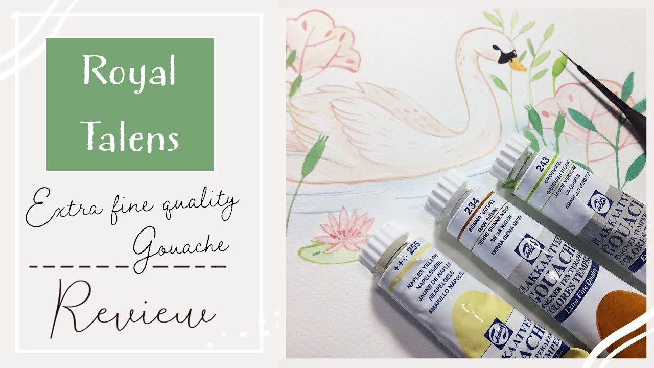 Royal Talens Gouache Color Chart