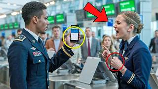 Gate Agent Cancels Black Soldier’s Boarding Pass — Then Learns He Saved the Airline CEO’s Life