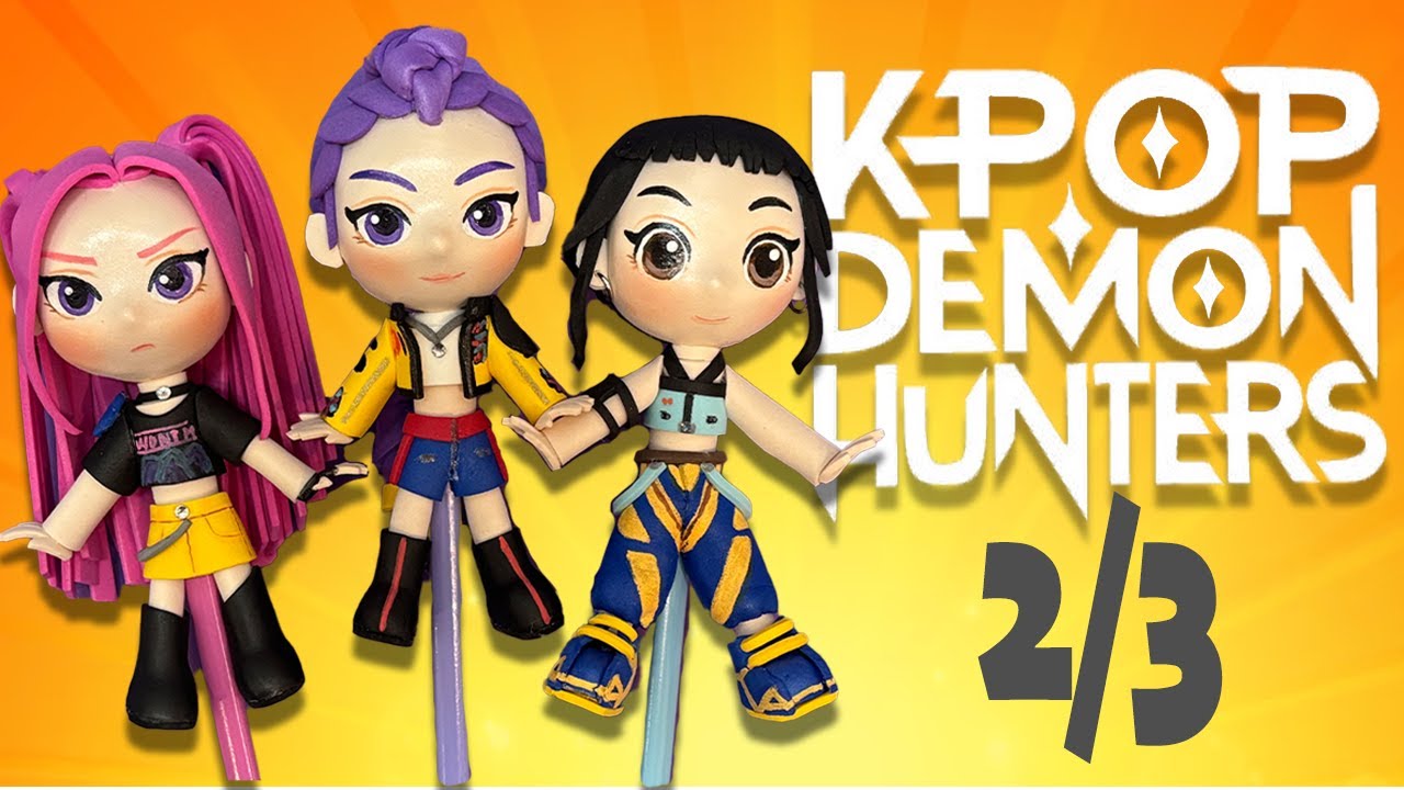 Fofulapiz Mira, Rummy, Zoey de Las Guerreras K-Pop (K-Pop Demon Hunters) (Parte 2/3)