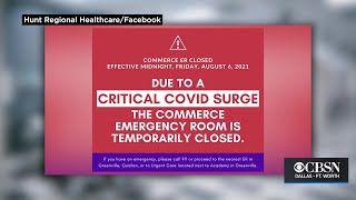 North Texas Emergency Room Forced To Temporarily Close Due To 'Critical COVID Surge'