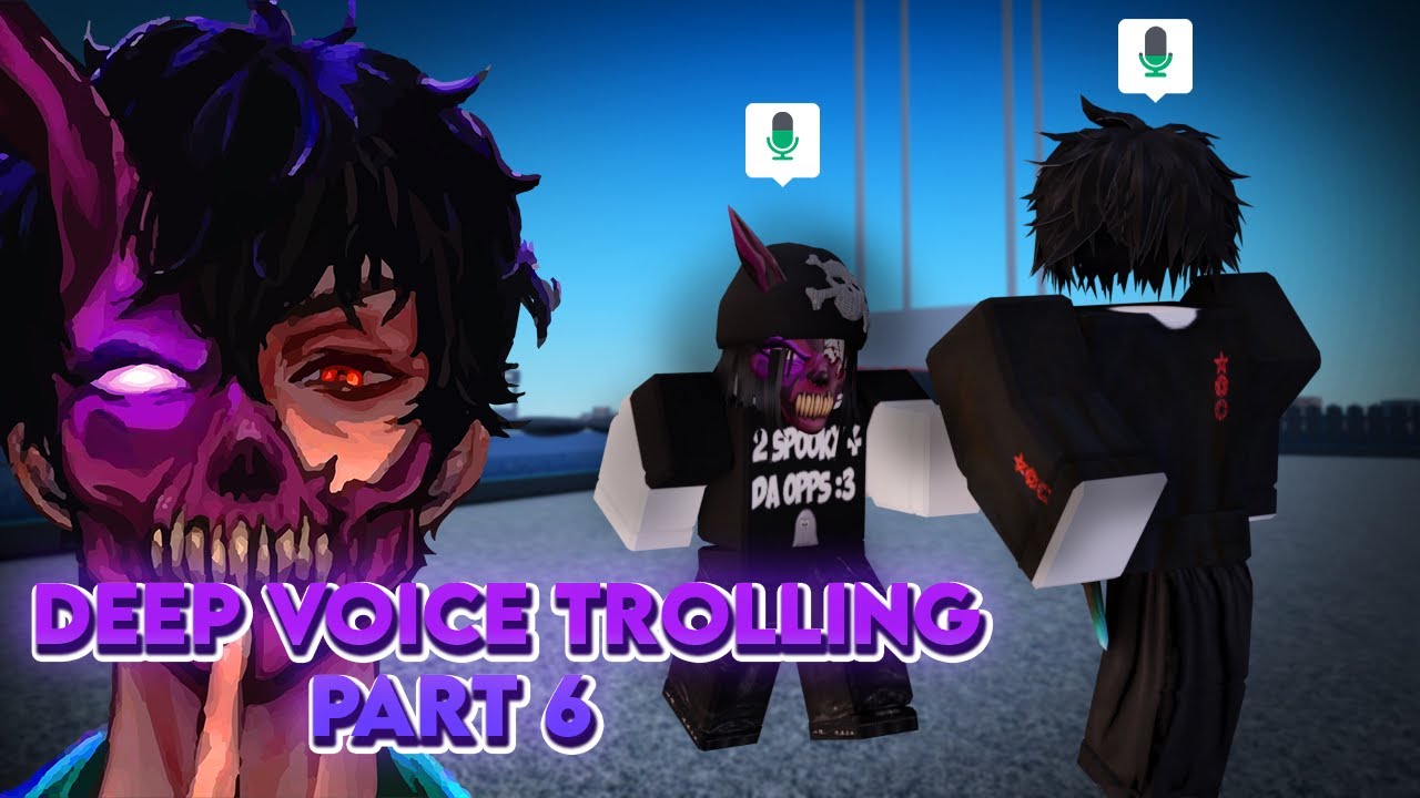 ТРОЛЛИНГ ГОЛОСОВОГО ЧАТА ROBLOX В РОЛОКСЕ, КАК E-BOY С ГЛУБОКИМ ГОЛОСОМ В EVADE | ЧАСТЬ 6