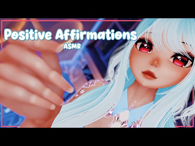 Bunny girl positive affirmations on letting go and relaxing [VR] [Mini] [Hand ASMR]