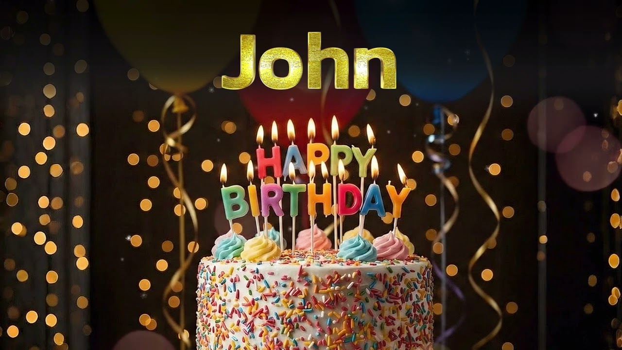 John Happy Birthday Song – Happy Birthday to You