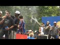 New York Knicks revel in their NBA victory parade