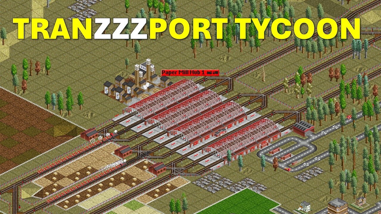 Fall Asleep While I Build a Transport Empire (OpenTTD - Transport Tycoon Deluxe)