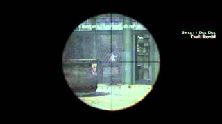 MW3 SnD Spawn Shot through wall