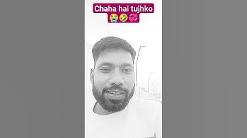 chaha hai tujhko chahunga ... #bollywood #song  shorts video trending song viral video 😎😎