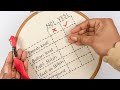 Top 05 Mistakes Beginners Make in Hand Embroidery Stitches | Beginners' Embroidery Tutorial