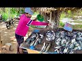 Awesome island village streets best fishmarket live fish cutter in sri lanka