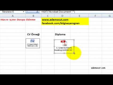 Video: Dosya Nasıl Eklenir