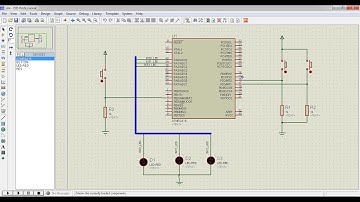 Hardware Interrupts in Atmega 16 - Proteus and Codevision AVR