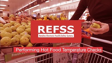 Performing a Hot Food Temperature Check