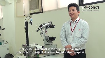 NexCOBOT MiniBOT-6R in the DaVinci Makerspace of Tamkang Uni