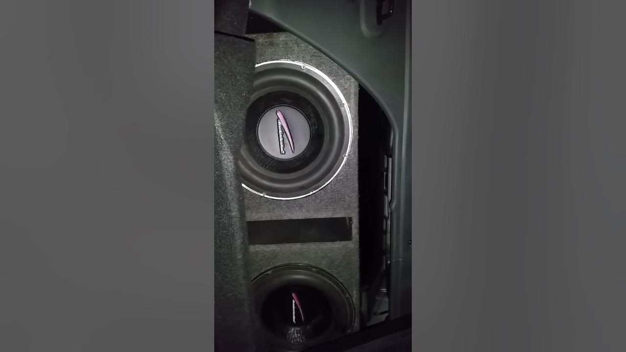 2 12" Audiobahn flame excursion series YouTube