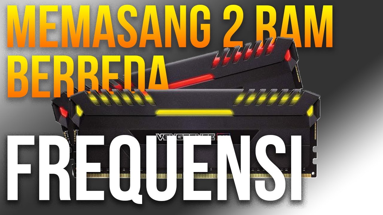Update RAM berbeda frequensi di satu Motherboard, BISA GAK?