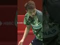 Very intense rally between Jonatan Christie and Ng Tze Yong! #shorts #badminton #BWF