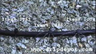 How to install Adjustable Drippers into a Drip Irrigation System